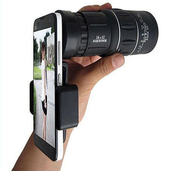waterproof monocular telescope tourism camping 16x52 zoom sport competition watch telescope 66m-8000m with phone clip
waterproof monocular telescope tourism camping 16x52 zoom sport competition watch telescope 66m-8000m with phone clip