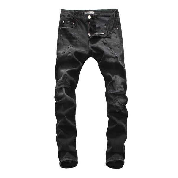 Amir i Jeans Mens Luxury Designer Jeans Brand Baggy Biker High Waisted Ripped Rock Revival Black Skinny Men Jeans Pants Trousers A18
Amir i Jeans Mens Luxury Designer Jeans Brand Baggy Biker High Waisted Ripped Rock Revival Black Skinny Men Jeans Pants Trousers A18