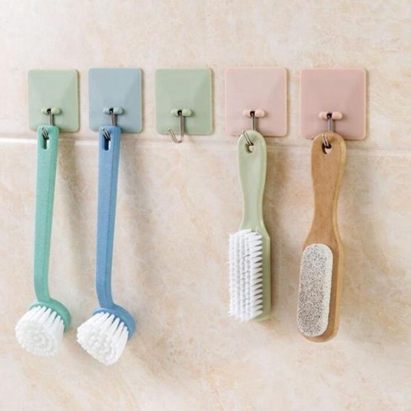 1pcs strong plastic adhesive hook wall door sticky hanger holder door kitchen bathroom hooks home decoration
1pcs strong plastic adhesive hook wall door sticky hanger holder door kitchen bathroom hooks home decoration