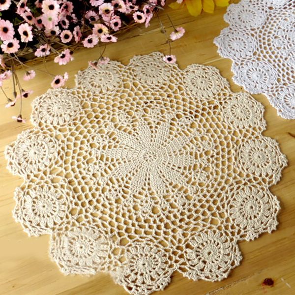 lily handmade round lace cotton table place mat pad cloth crochet placemat cup mug xmas coffee pan doily home decor
lily handmade round lace cotton table place mat pad cloth crochet placemat cup mug xmas coffee pan doily home decor
