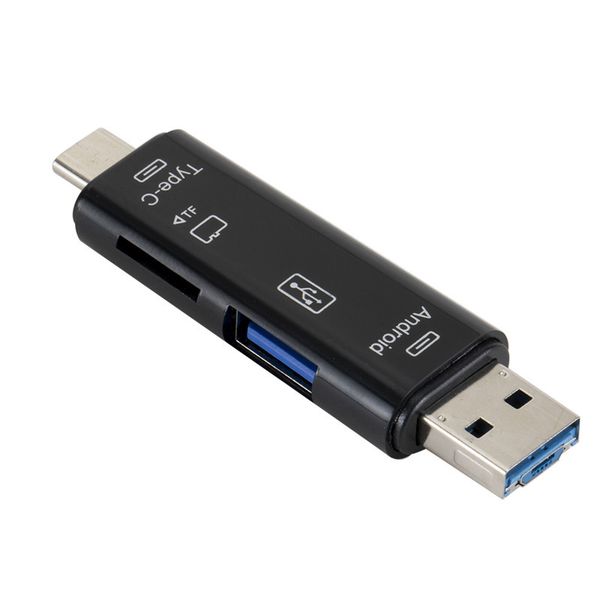 5 in 1 usb 2.0 type c / usb / micro usb tf memory card reader otg adapter connector high speed memory card reader
5 in 1 usb 2.0 type c / usb / micro usb tf memory card reader otg adapter connector high speed memory card reader