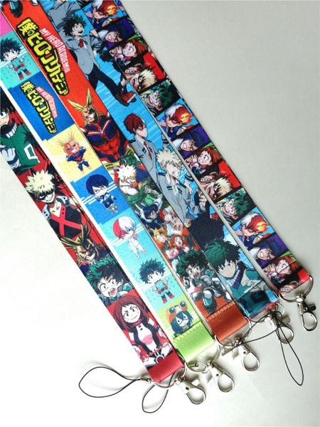 new 10pcs/20pcs/30pcs/50pcs/100pcs anime my hero academia lanyard neck strap lanyard mobile phone key chain id badge key chain, Silver
new 10pcs/20pcs/30pcs/50pcs/100pcs anime my hero academia lanyard neck strap lanyard mobile phone key chain id badge key chain, Silver