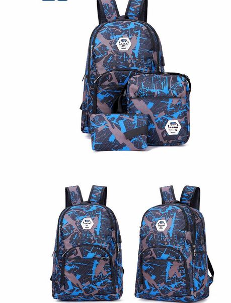 new outdoor bags camouflage backpack three-piece shoulder student bag outdoor travel backpack many colors bag outdoor
new outdoor bags camouflage backpack three-piece shoulder student bag outdoor travel backpack many colors bag outdoor