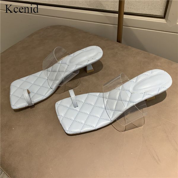 kcenid 2020 new design pvc strap women summer slippers square head med heel fashion flip flops beach holiday ladies shoes white, Black
kcenid 2020 new design pvc strap women summer slippers square head med heel fashion flip flops beach holiday ladies shoes white, Black