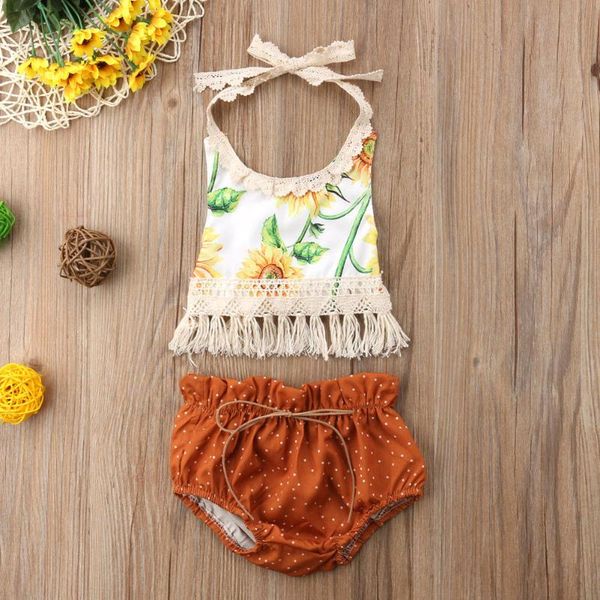 flower newborn baby girls lace tassel short pants outfits clothes sunsuit, White
flower newborn baby girls lace tassel short pants outfits clothes sunsuit, White