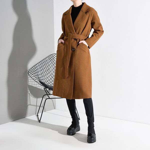 lanmrem 2020 new spring and winter fashion women turn-down collar single breasted windbreaker with belt wk12312l, Tan;black
lanmrem 2020 new spring and winter fashion women turn-down collar single breasted windbreaker with belt wk12312l, Tan;black
