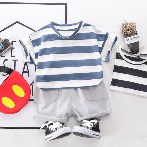 casual fashion summer boys clothes sets striped loose t shirt+shorts kids baby outfits 2020 new children clothing, White
casual fashion summer boys clothes sets striped loose t shirt+shorts kids baby outfits 2020 new children clothing, White