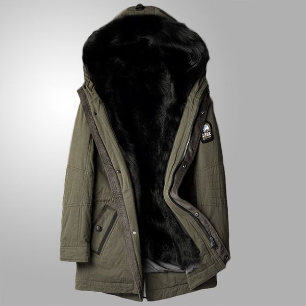 jacket winter real coat natural fur liner parka men warm parkas fashion mens jackets chaqueta hombre 2226 yy452, Black
jacket winter real coat natural fur liner parka men warm parkas fashion mens jackets chaqueta hombre 2226 yy452, Black