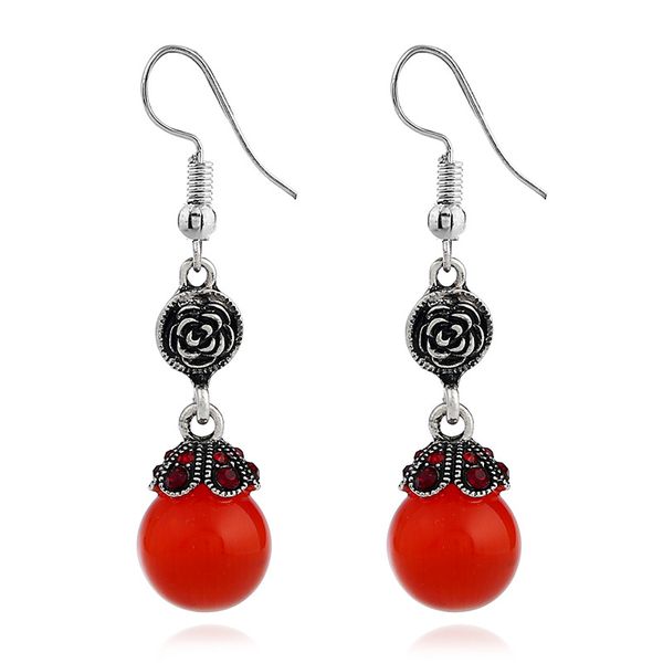 european and american popular jewelry retro bohemian national wind earrings glass cat's eye earrings, Golden
european and american popular jewelry retro bohemian national wind earrings glass cat's eye earrings, Golden