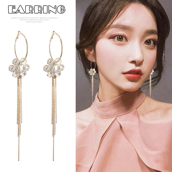 simple girls earrings alloy flower tassel dangle earrings fashion korean style party jewelry accessories j55, Silver
simple girls earrings alloy flower tassel dangle earrings fashion korean style party jewelry accessories j55, Silver