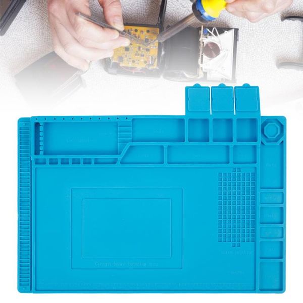 magnetic heat insulation silicone pad soldering mat desk maintenance platform for soldering repair station with magnetic section
magnetic heat insulation silicone pad soldering mat desk maintenance platform for soldering repair station with magnetic section