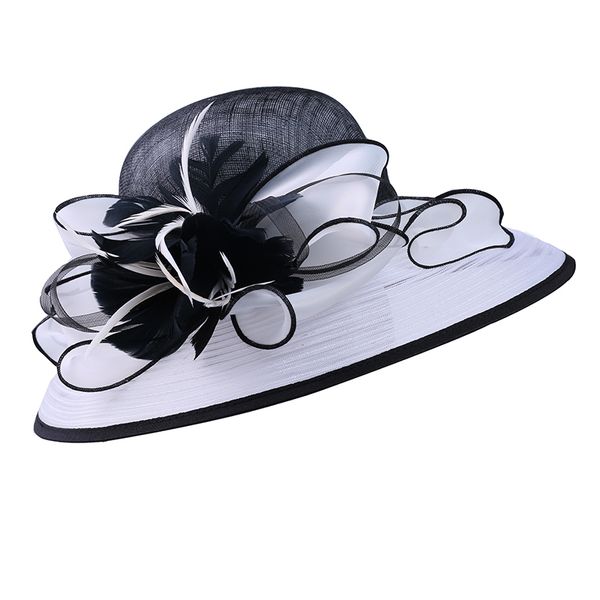 mingli tengda woman black and fascinators white cambric formal hat flower bride wedding hats women elegant accessories birdcage
mingli tengda woman black and fascinators white cambric formal hat flower bride wedding hats women elegant accessories birdcage