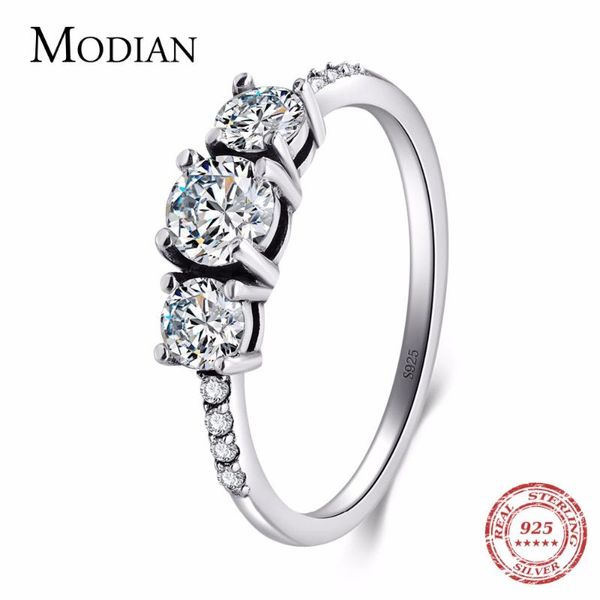 modian 2020 new vintage real 925 sterling silver sparkling rings cubic zirconia stackable party ring for women couple gift, Golden;silver
modian 2020 new vintage real 925 sterling silver sparkling rings cubic zirconia stackable party ring for women couple gift, Golden;silver