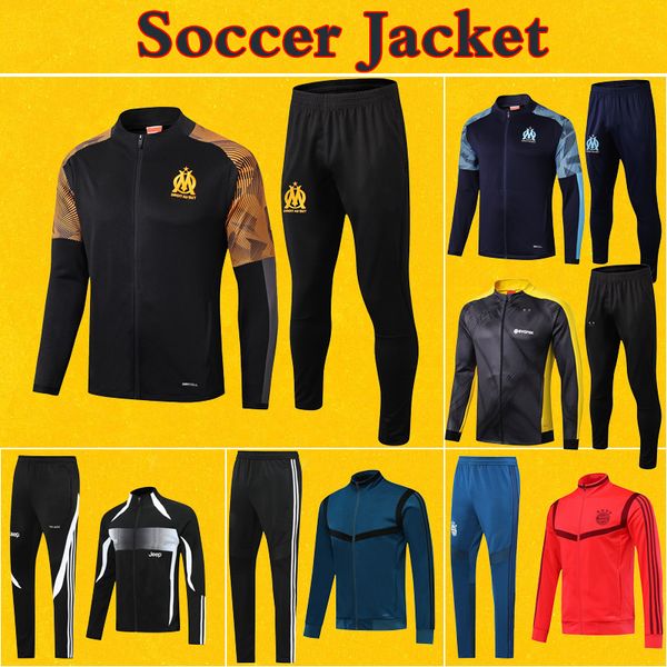 marseille om bayern juve full-zip track soccer jacket 2020 tracksuit 19 20 pre-match winter football jacket pants kit, Black
marseille om bayern juve full-zip track soccer jacket 2020 tracksuit 19 20 pre-match winter football jacket pants kit, Black