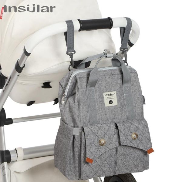 insular nappy backpack bag stroller bags multi-function waterproof outdoor large capacity backpack bags mummy travel diaper
insular nappy backpack bag stroller bags multi-function waterproof outdoor large capacity backpack bags mummy travel diaper