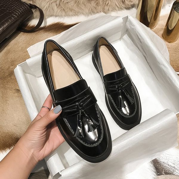 mljuese 2020 women pumps soft cow leather autumn spring round toe black color tassel slip on high heels party dress size 34-40
mljuese 2020 women pumps soft cow leather autumn spring round toe black color tassel slip on high heels party dress size 34-40