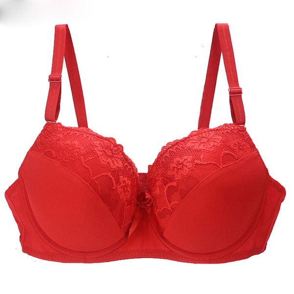 women underwears plus size bras full cup plus size lingerie wireless adjustable lace womens bra breast lining cup large cup 34, Red;black
women underwears plus size bras full cup plus size lingerie wireless adjustable lace womens bra breast lining cup large cup 34, Red;black