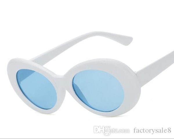 clout goggles nirvana kurt cobain glasses classic vintage retro white black oval sunglasses alien shades 90s sun glasses punk rock glasses 
clout goggles nirvana kurt cobain glasses classic vintage retro white black oval sunglasses alien shades 90s sun glasses punk rock glasses