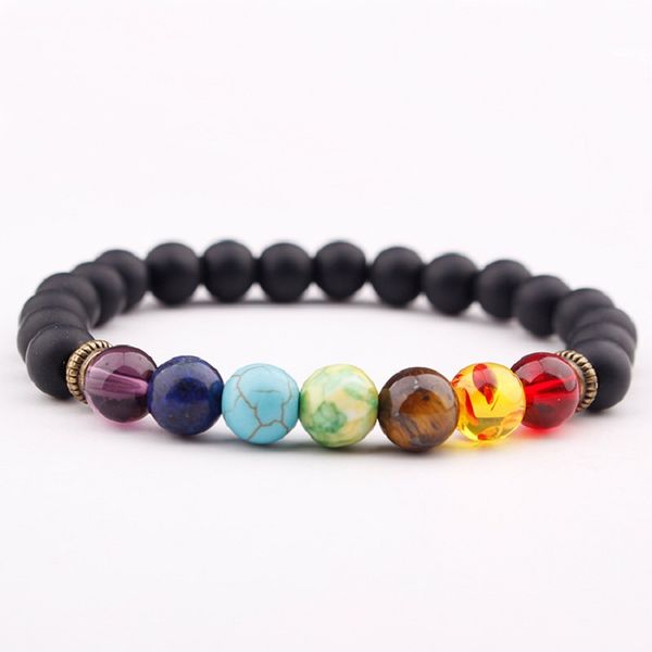 gvusmil 7 chakra bracelet healing heart charm bracelets 2017 wrist mala beads stone yoga bracelet chakra jewelry mens womens, Black
gvusmil 7 chakra bracelet healing heart charm bracelets 2017 wrist mala beads stone yoga bracelet chakra jewelry mens womens, Black