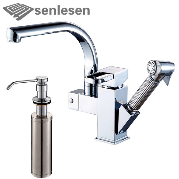 factory promotion kitchen sink water faucet with stainless steel soap dispenser chrome finish
factory promotion kitchen sink water faucet with stainless steel soap dispenser chrome finish