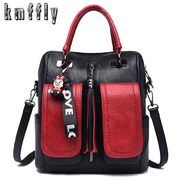 2020 women backpacks soft leather lady travel backpack school bags for teenage girls multifunction women shoulder bags mochilas
2020 women backpacks soft leather lady travel backpack school bags for teenage girls multifunction women shoulder bags mochilas