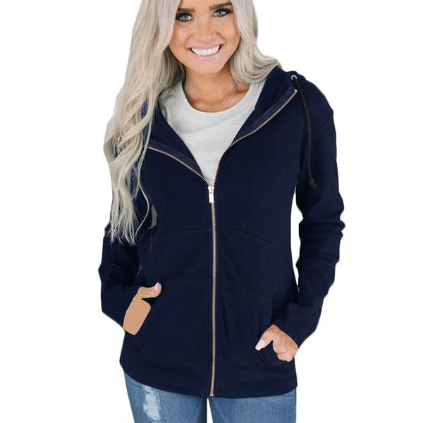 woman hoodies sweatshirts ladies autumn winter fall clothing solid zip-up elegance parties travel sweat shirts female hoodies, Black
woman hoodies sweatshirts ladies autumn winter fall clothing solid zip-up elegance parties travel sweat shirts female hoodies, Black