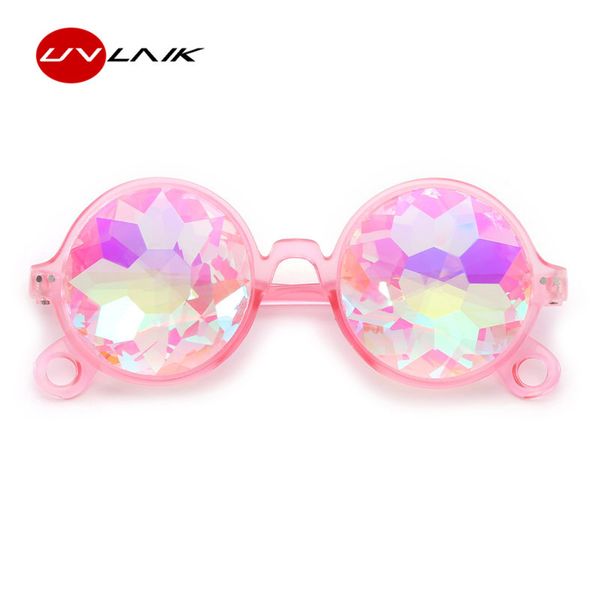 uvlaik women rave festival round sunglasses men holographic eyeglasses colorful celebrity party eyewear, White;black
uvlaik women rave festival round sunglasses men holographic eyeglasses colorful celebrity party eyewear, White;black