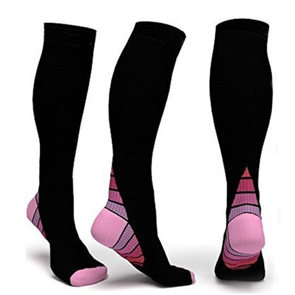 2 pair men cycling socks professional running compression socks speed up recovery athletic wear fit cycling travel, Black
2 pair men cycling socks professional running compression socks speed up recovery athletic wear fit cycling travel, Black