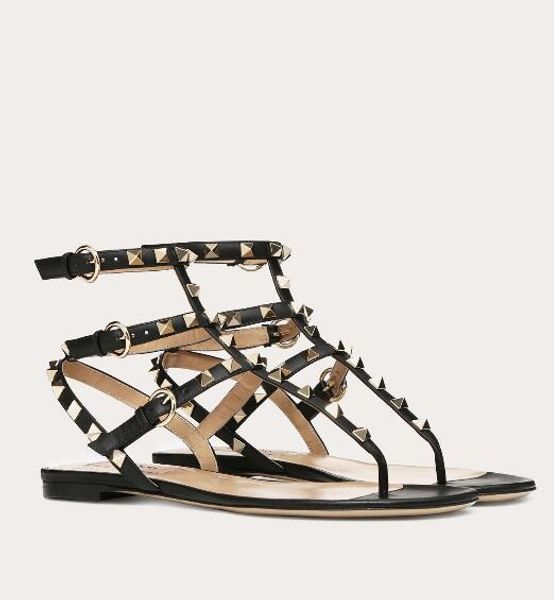 perfect brands summer rock stud women t-strap sandals flip flop flats rivets gladiator sandalias flat party wedding eu34-43, Black
perfect brands summer rock stud women t-strap sandals flip flop flats rivets gladiator sandalias flat party wedding eu34-43, Black