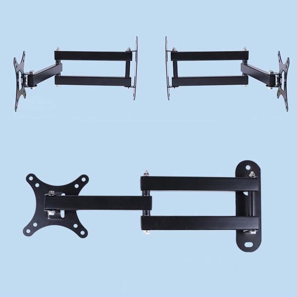 universal 14-27 inch lcd computer monitor rack telescopic rotating display bracket swing rack wall mount
universal 14-27 inch lcd computer monitor rack telescopic rotating display bracket swing rack wall mount