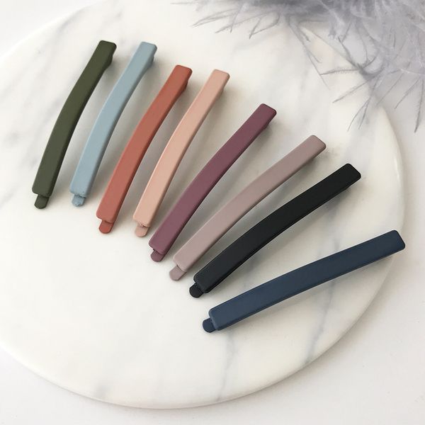 new arrival popular european usa selling hairpins matte colorful hair clips side hair pins for women girls, Black;brown
new arrival popular european usa selling hairpins matte colorful hair clips side hair pins for women girls, Black;brown