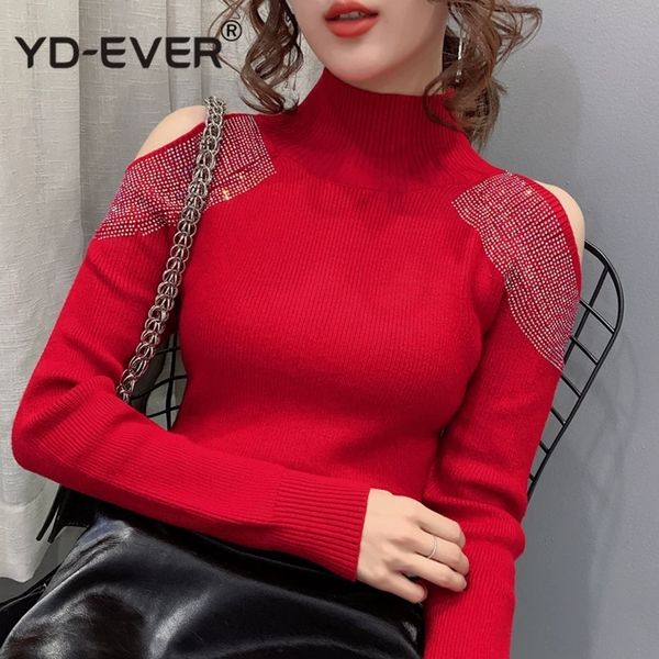 sequined off shoulder turtlenck sweater women autumn long sleeve pull femme pullover, White;black
sequined off shoulder turtlenck sweater women autumn long sleeve pull femme pullover, White;black