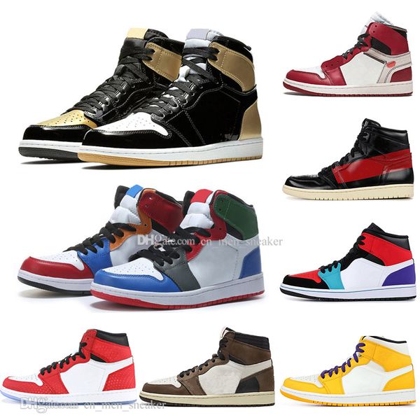 2019 1 high og travis scotts spiderman bred banned 3 men women basketball shoes blue boys men sports designer sneakers, White;red
2019 1 high og travis scotts spiderman bred banned 3 men women basketball shoes blue boys men sports designer sneakers, White;red