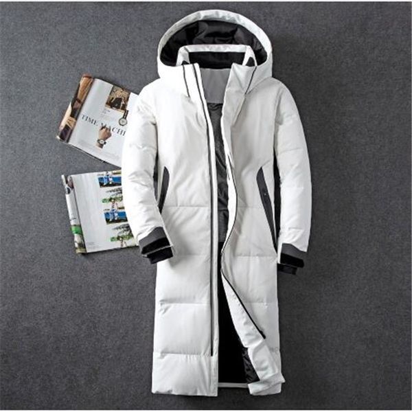 2018 winter new down jacket men 90% white duck down men x-long section casual thickening warm youth men's hooded coat, Black
2018 winter new down jacket men 90% white duck down men x-long section casual thickening warm youth men's hooded coat, Black
