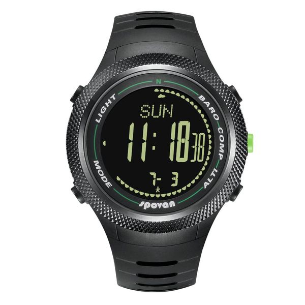 spovan mountaineering outdoor sports watch multi-function waterproof mountaineering table altitude pedometer running smart, Slivery;brown
spovan mountaineering outdoor sports watch multi-function waterproof mountaineering table altitude pedometer running smart, Slivery;brown
