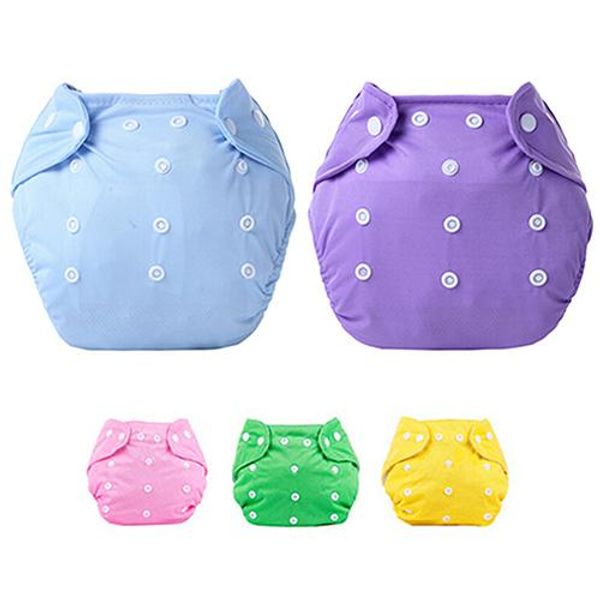 1pc reusable baby three-tier nappy cloth adjustable washable diapers soft cover 
1pc reusable baby three-tier nappy cloth adjustable washable diapers soft cover