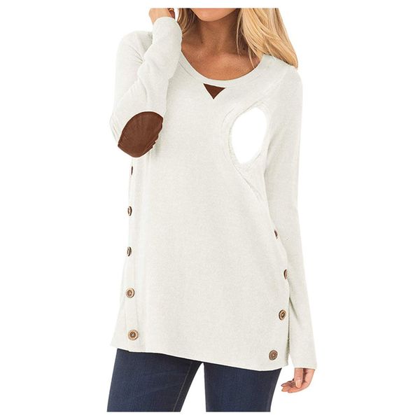 women's nursing maternity clothes long sleeve print breastfeeding shirt blouse breast feeding blouse casual costume, White
women's nursing maternity clothes long sleeve print breastfeeding shirt blouse breast feeding blouse casual costume, White