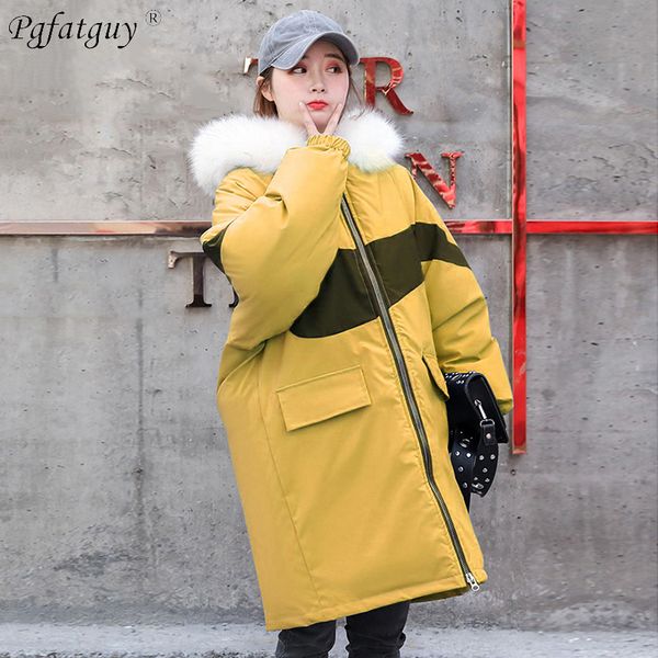 winter jacket women thick warm big fur hooded parkas mujer yellow black blue beige cotton padded coats loose slim jackets female
winter jacket women thick warm big fur hooded parkas mujer yellow black blue beige cotton padded coats loose slim jackets female