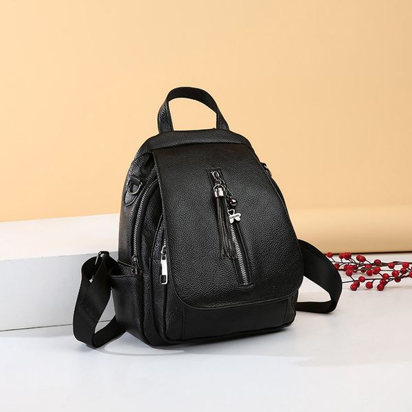 2019 bagpack fashion solid color ladies wild color zipper large capacity multi-purpose backpack dropshipping mochila bolsas
2019 bagpack fashion solid color ladies wild color zipper large capacity multi-purpose backpack dropshipping mochila bolsas