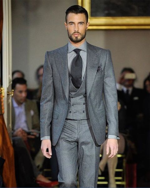 2019 latest design wedding suits classic fit groom tuxedos formal wears notched lapel groomsman suits (jacket+pants+vest) custom made2019, Black;gray
2019 latest design wedding suits classic fit groom tuxedos formal wears notched lapel groomsman suits (jacket+pants+vest) custom made2019, Black;gray