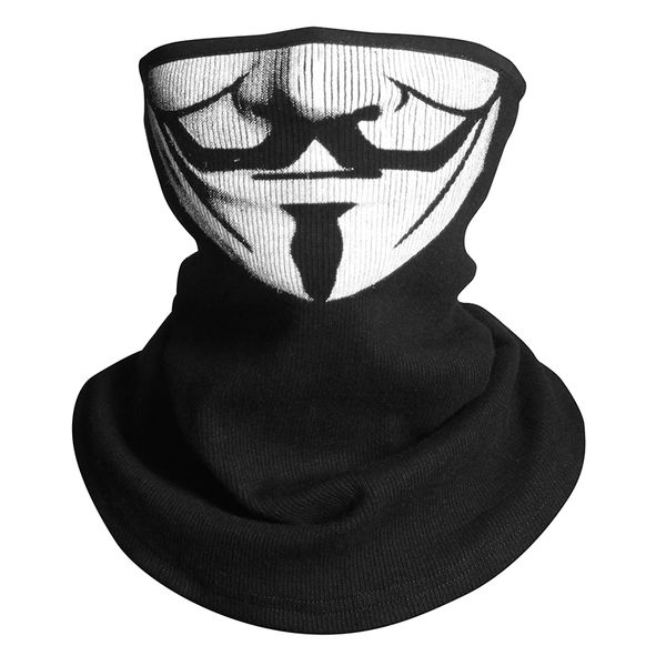 V for Vendetta Scarf Magic Half Face Mask Headband Skeleton Headwear Headband Neck Bandana Cosplay Costume Pattern Balaclava
V for Vendetta Scarf Magic Half Face Mask Headband Skeleton Headwear Headband Neck Bandana Cosplay Costume Pattern Balaclava