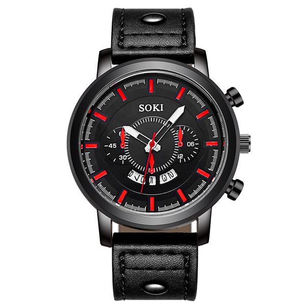 new arrival fashion men calendar watches brand soki mens quartz analog watches date watch 100pcs/lot, Slivery;brown
new arrival fashion men calendar watches brand soki mens quartz analog watches date watch 100pcs/lot, Slivery;brown