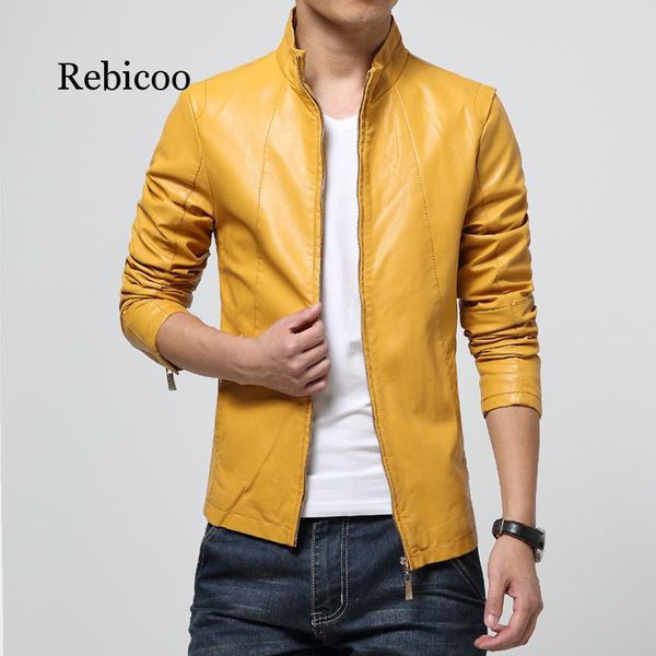 mens stand collar pu leather jackets coats male casual slim motorcycle leather jacket men black white red yellow brown 5xl 6xl
mens stand collar pu leather jackets coats male casual slim motorcycle leather jacket men black white red yellow brown 5xl 6xl