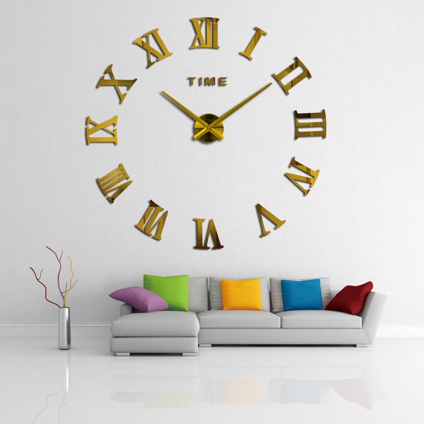 40cm promotion new home decor large roman mirror fashion modern quartz clocks living room diy wall clock sticker watch ing
40cm promotion new home decor large roman mirror fashion modern quartz clocks living room diy wall clock sticker watch ing