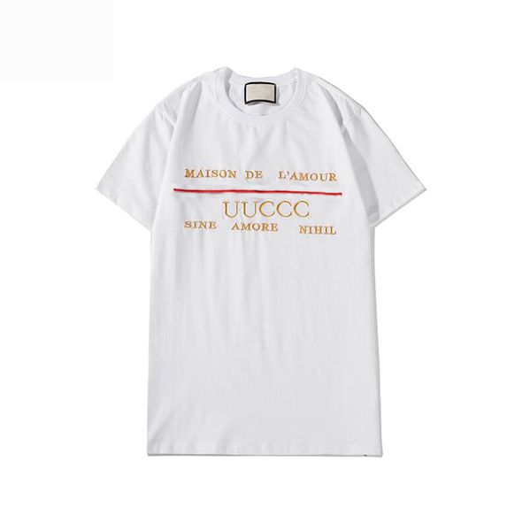 20ss made in italy t-shirts summer with letters printed fashion tee shirts short-sleeved men women luxury clothing s-2xl, White;black
20ss made in italy t-shirts summer with letters printed fashion tee shirts short-sleeved men women luxury clothing s-2xl, White;black