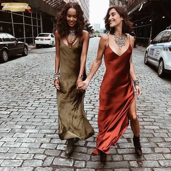v neck maxi dress women spaghetti strap sleeveless backless side spring long dresses 2019 split lady vestido designer clothes, Black;gray
v neck maxi dress women spaghetti strap sleeveless backless side spring long dresses 2019 split lady vestido designer clothes, Black;gray