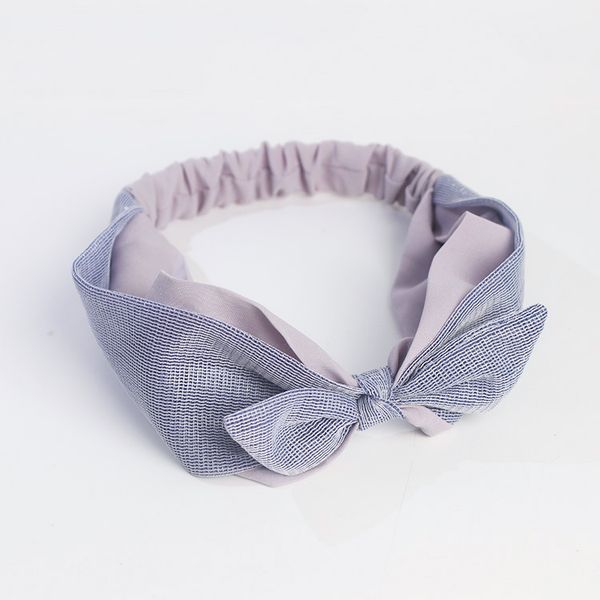 2018 new mesh hair band color matching bow tie headband korean version fabric sweet sen women's knot tie headband, Silver
2018 new mesh hair band color matching bow tie headband korean version fabric sweet sen women's knot tie headband, Silver