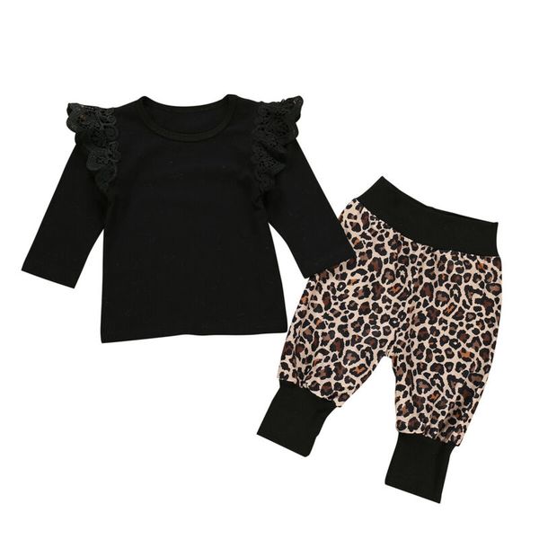 fall autumn toddler baby girl tracksuit clothes black t-shirt leopard pants kids outfits set
fall autumn toddler baby girl tracksuit clothes black t-shirt leopard pants kids outfits set