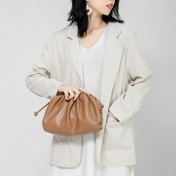 38cm big leather pouch handbag women soft fashion luxury designer clutch bag lady large ruched cloud shoulder bag
38cm big leather pouch handbag women soft fashion luxury designer clutch bag lady large ruched cloud shoulder bag