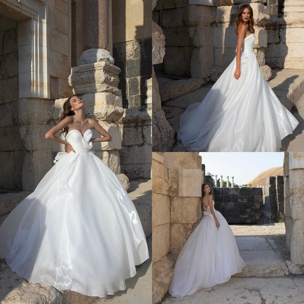 2020 sparkly pure white wedding dresses sweetheart a line sweep train simple beach wedding dress custom made bohemian boho robes de mariée
2020 sparkly pure white wedding dresses sweetheart a line sweep train simple beach wedding dress custom made bohemian boho robes de mariée